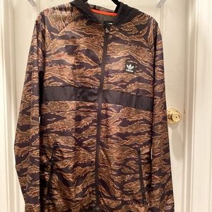 Pacsun Adidas Camo Windbreaker
